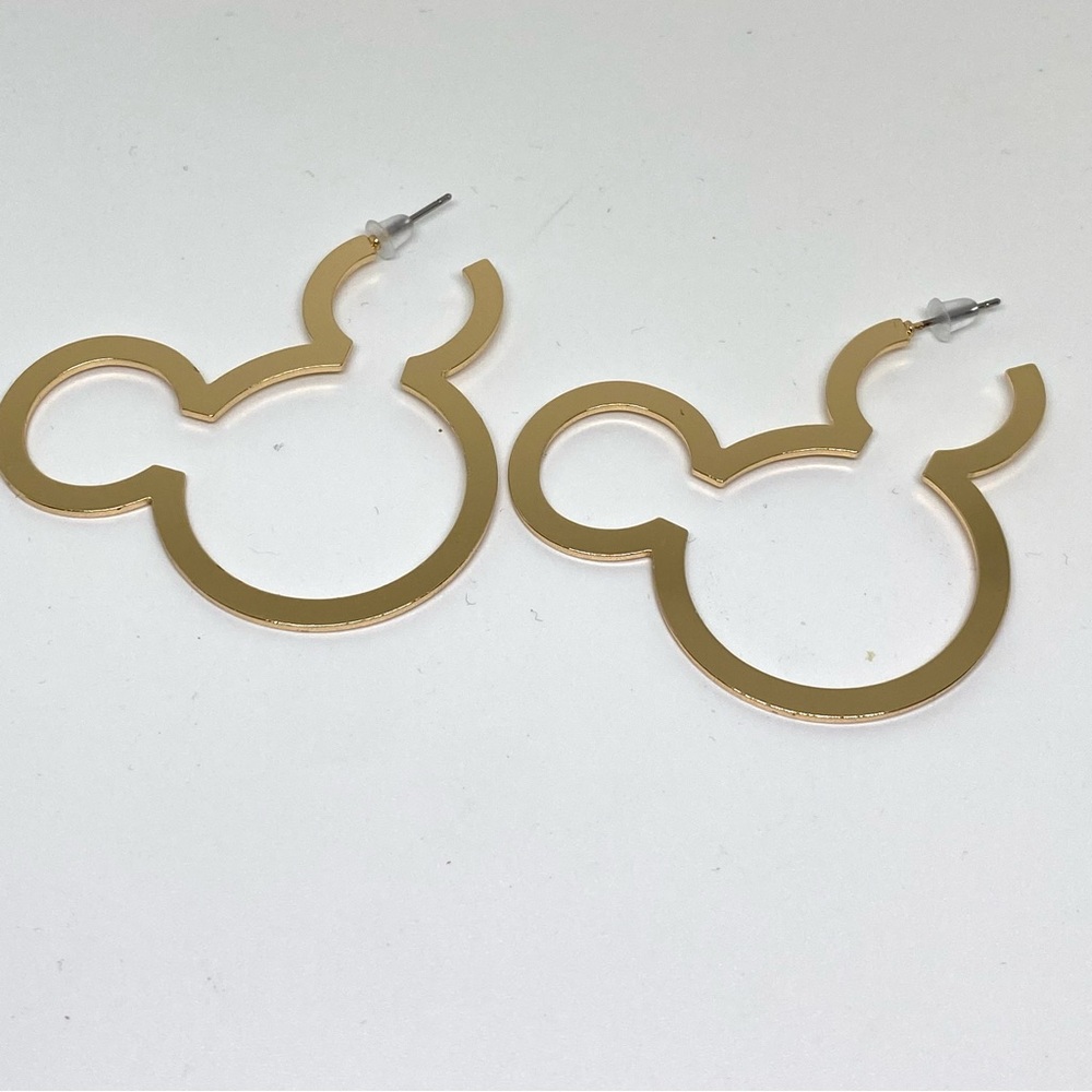 🧿SUPER SALE; PRICE FIRM🧿
Mouse hallow hoop earrings 🖤 - Picture 7 of 11